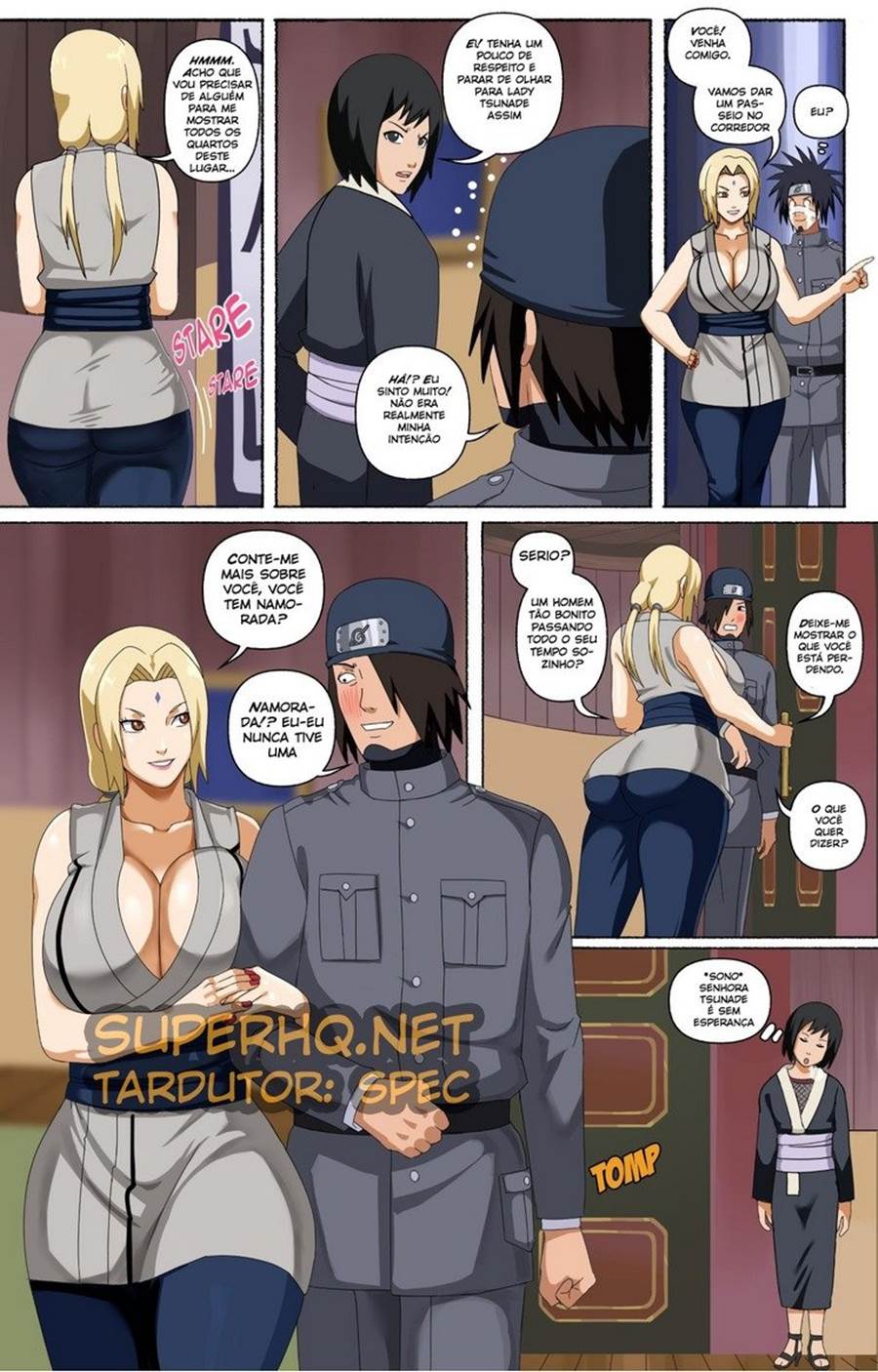 Tsunade and Her Assistants - Naruto Pornô