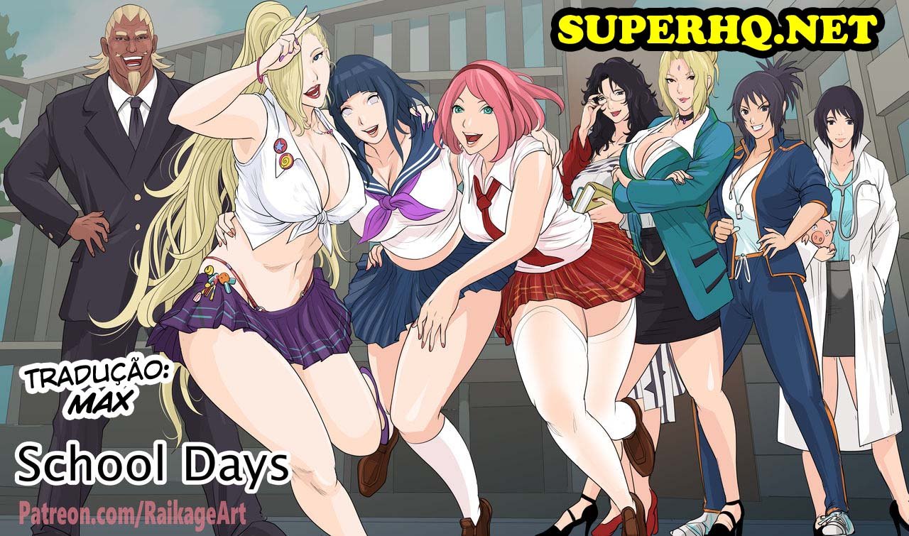 Naruto, School Days - HQ porno